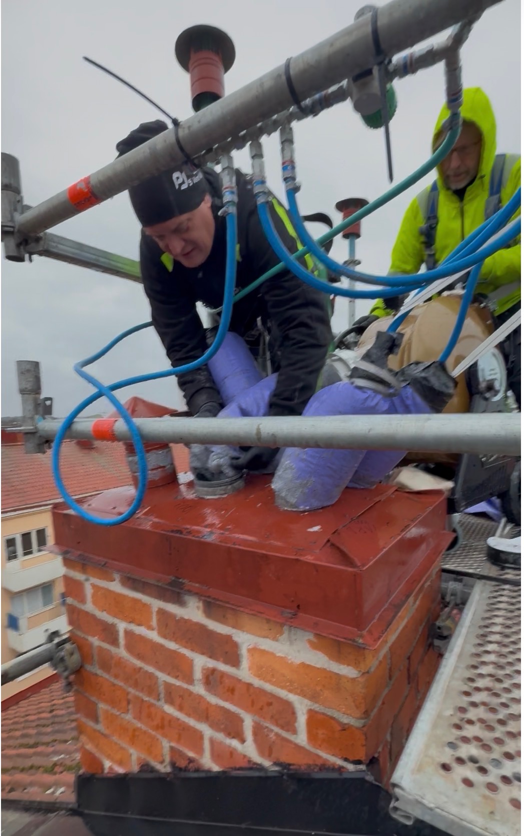 Modernt kök med god ventilation