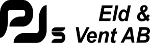 PJ:s Eld & Vent AB Logo
